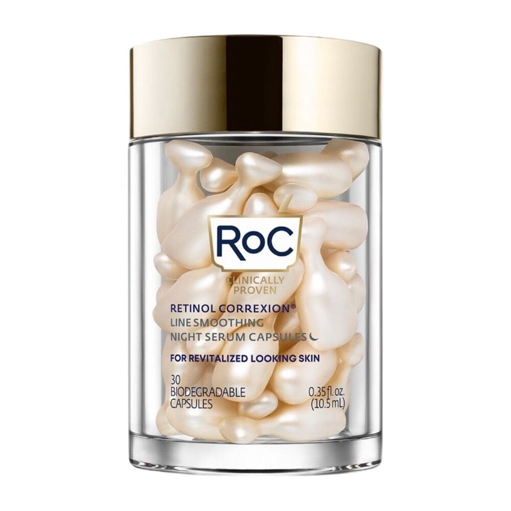 RoC Retinol Correxion Line Smoothing Night Serum Capsules - 30 Capsules